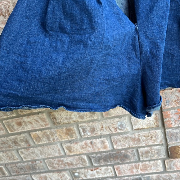 🍒💣 Pinup inspired denim romper - Picture 7 of 9